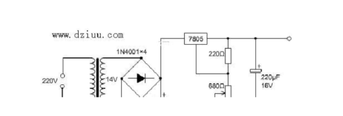 米乐M6 米乐7805做可调稳压电路图7805电路分析(图2)